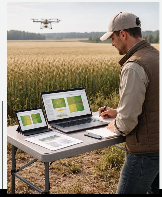 Система AI прогнозирования урожайности для точных агрономий в Александрове