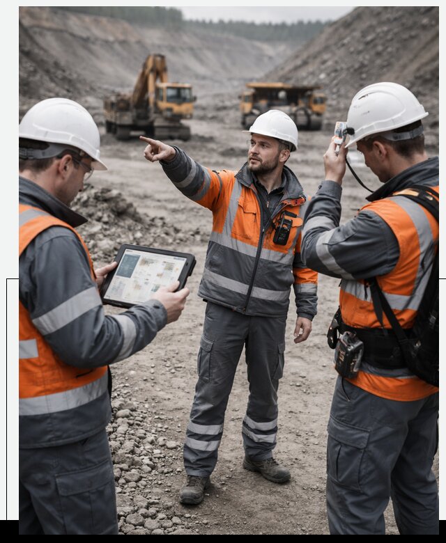 Система контроля персонала для горнодобывающей отрасли в Александрове