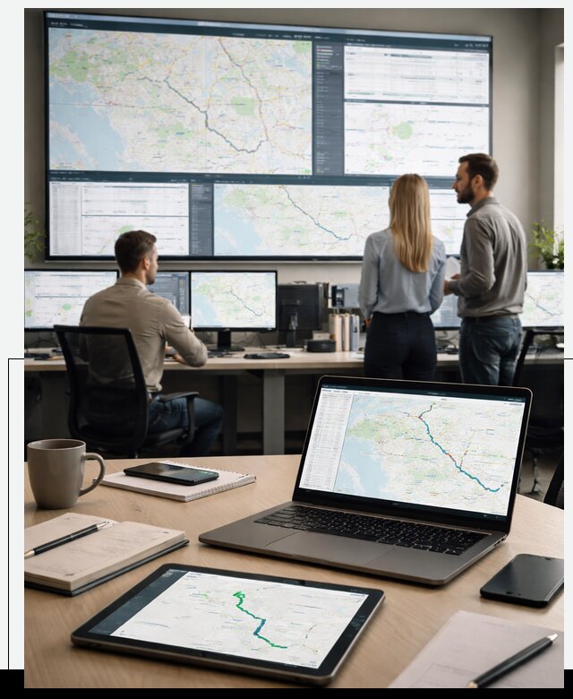 Трекинг грузов и Fleet Management, мониторинг автопарка в Александрове