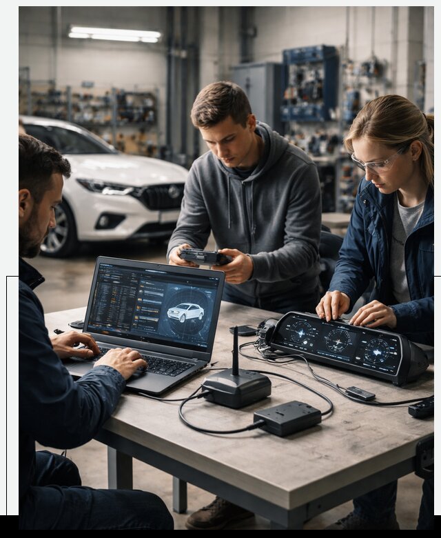 Разработка Connected Car и ПО для автопрома в Александрове